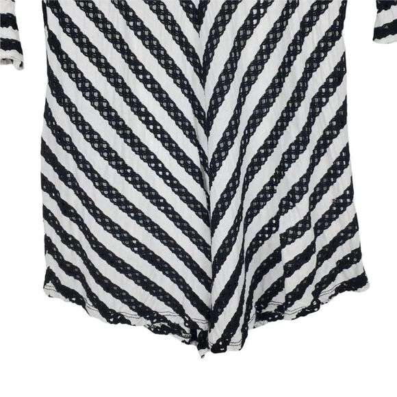 MIRACLEBODY by MIRACLESUIT Shapewear Slimming Tunic Top Crochet Lace V Neck - Picture 2 of 5